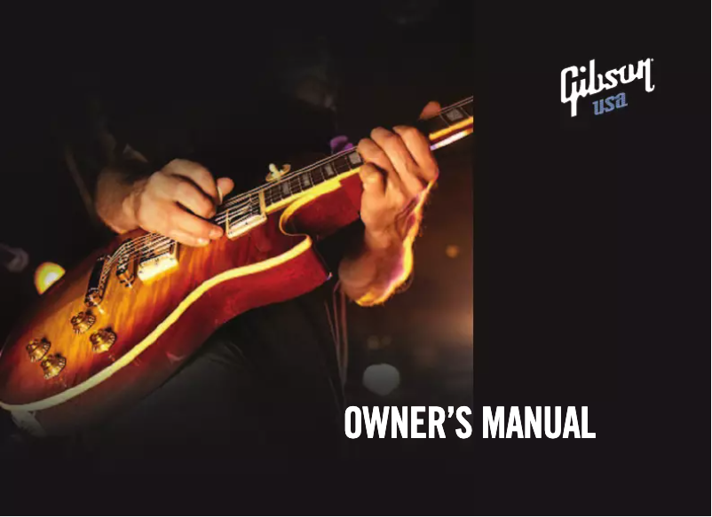 Image de la première page du manuel de l'appareil Les Paul Standard