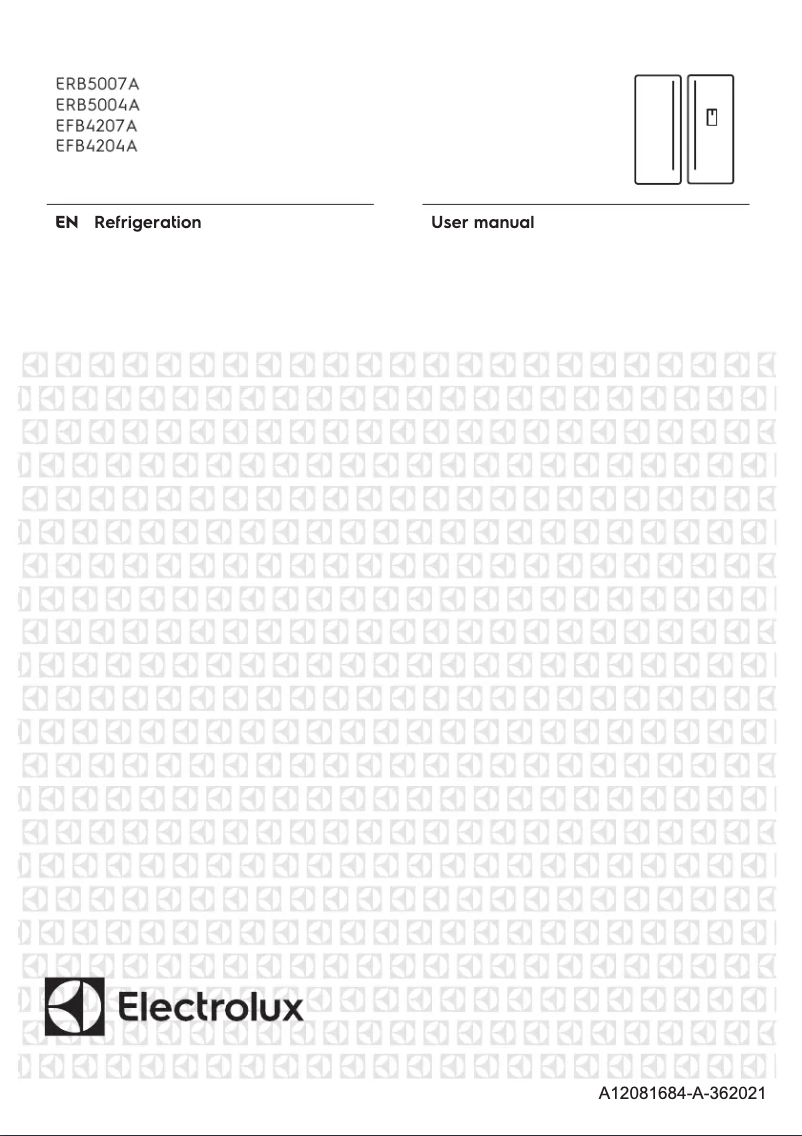 Page 1 de la notice Manuel utilisateur Electrolux ERB5007A