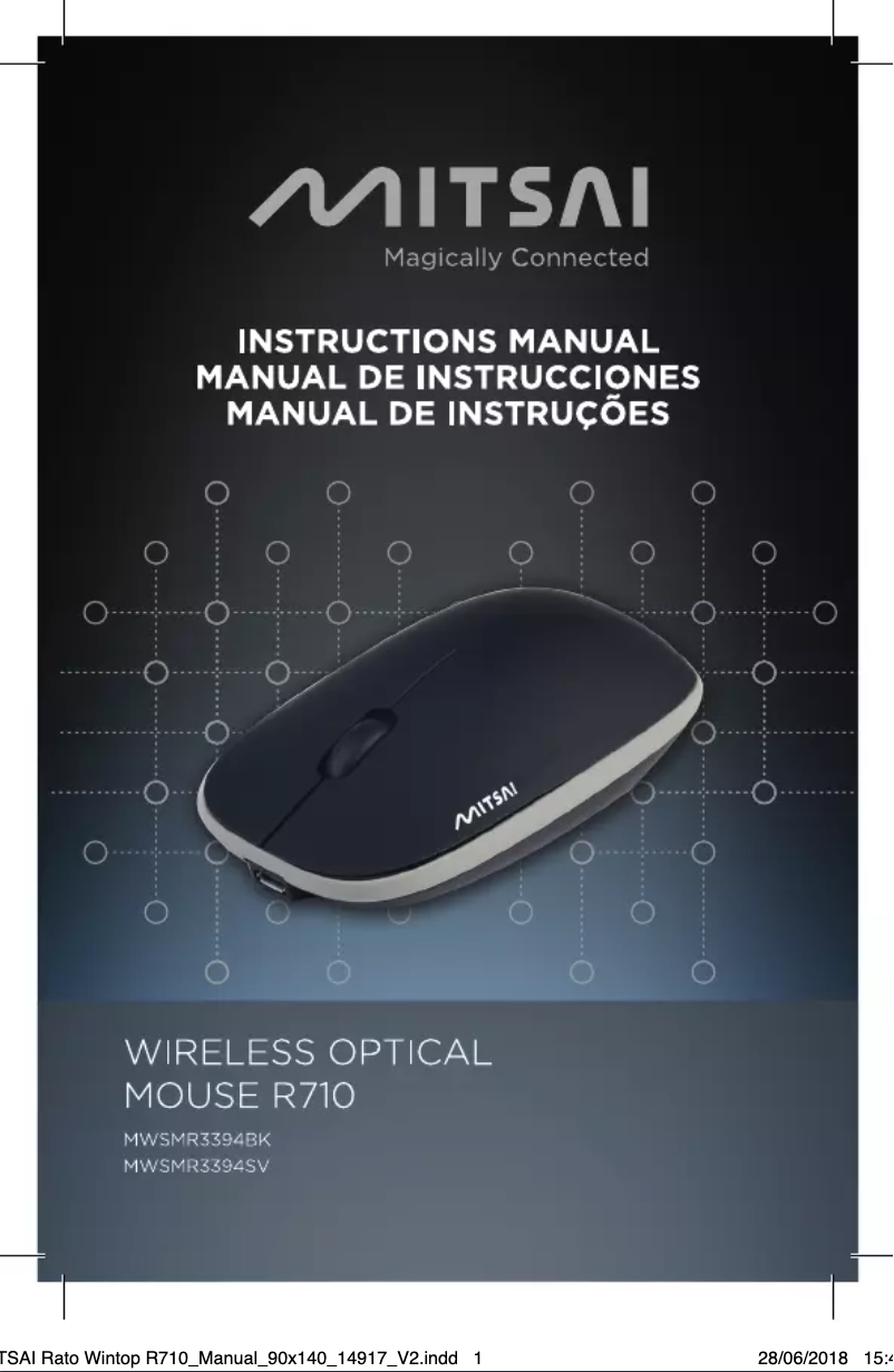 Page n°1 - Manuel utilisateur Mitsai R710