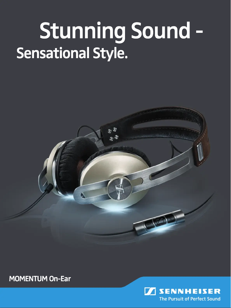 Page n°1 - Fiche technique Sennheiser MOMENTUM On-Ear 2