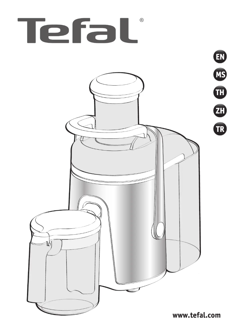 Page n°1 - Manuel utilisateur Tefal Easy Fruit ZE5811
