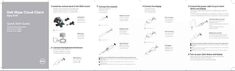 Page n°1 - Manuel utilisateur Dell Wyse 3030