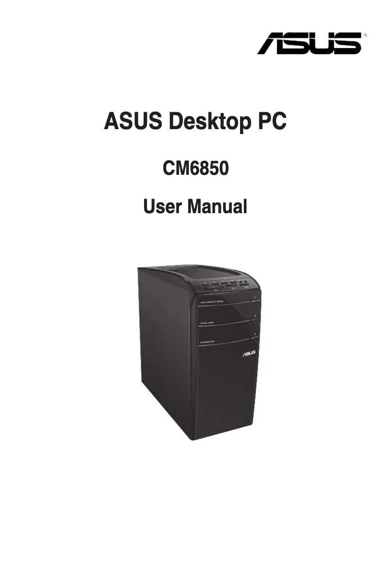 Image de la première page du manuel de l'appareil Essentio CM6850