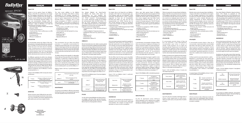 Image de la première page du manuel de l'appareil D321E