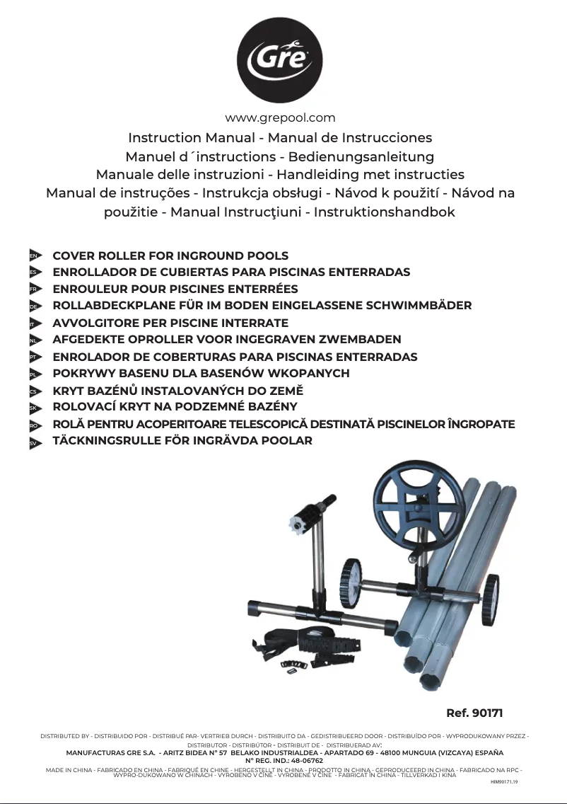 Page 1 de la notice Mode d'emploi Gre 90171