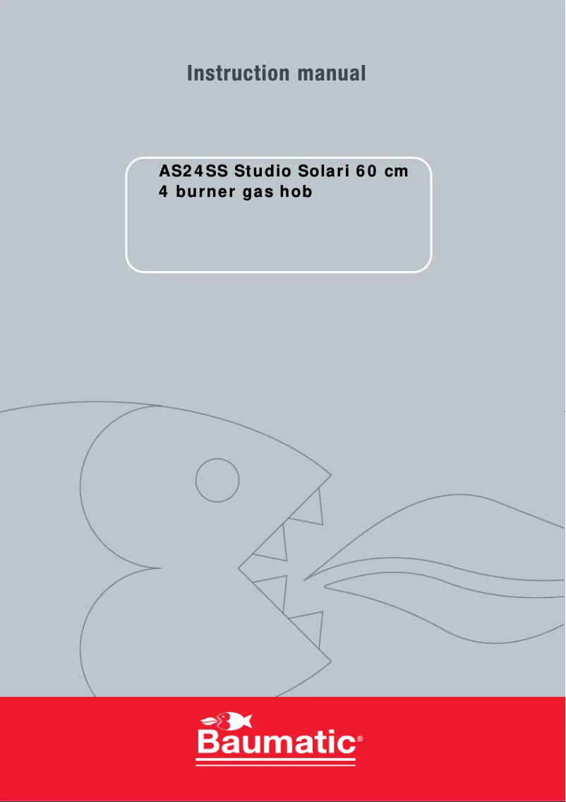 Page 1 de la notice Manuel utilisateur Baumatic AS24SS