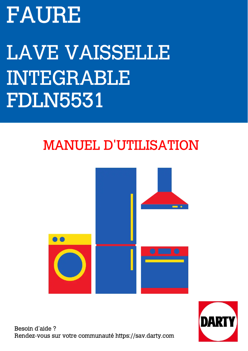 Imagen de la primera página del manual del dispositivo FDLN5531