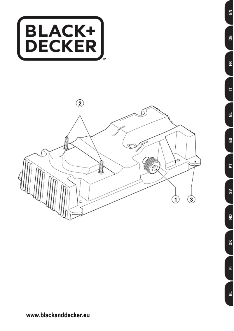 Page n°1 - Manuel utilisateur Black & Decker KA89E
