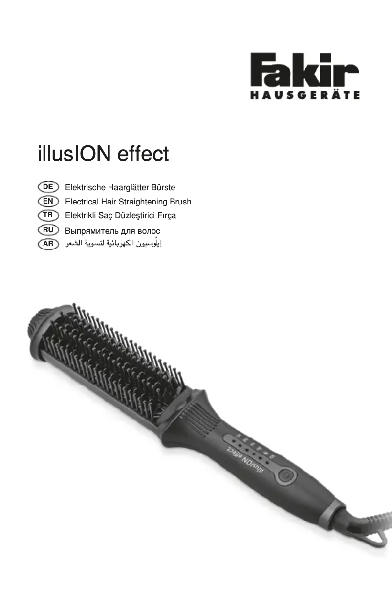 Página 1 del manual Manual de usuario Fakir illusION effect