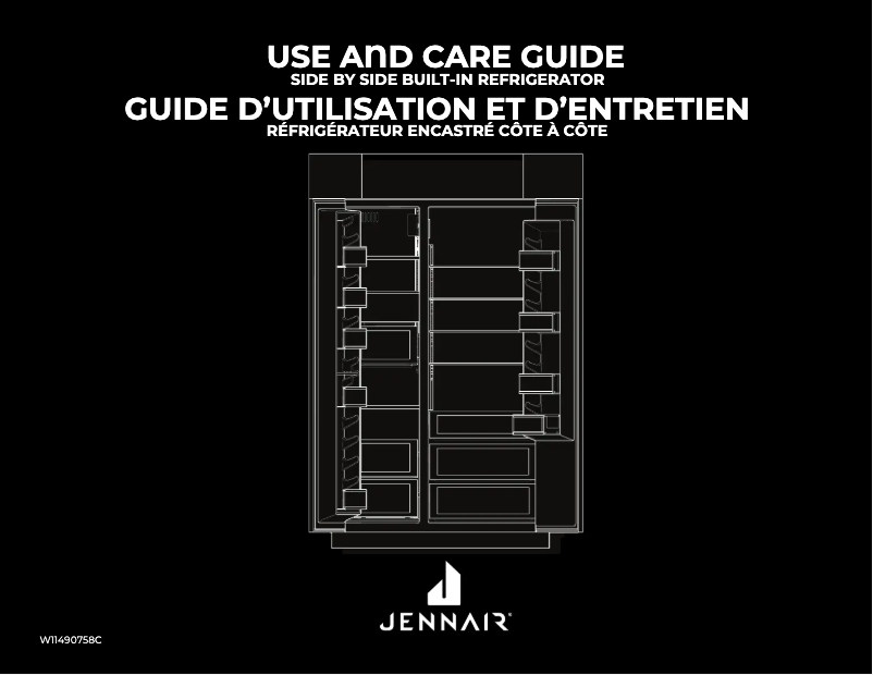 Page 1 de la notice Manuel utilisateur Jenn-Air JBSS48E22L