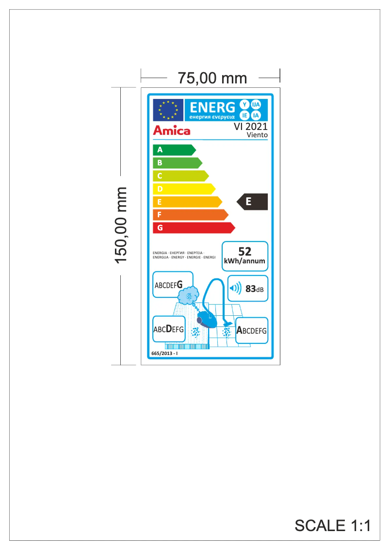 Image de la première page du manuel de l'appareil Viento VI 2021