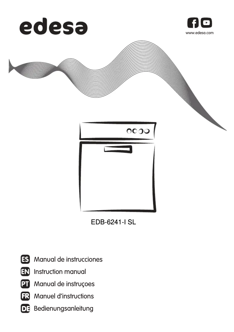 Page 1 de la notice Manuel utilisateur Edesa EDB-6241-I SL