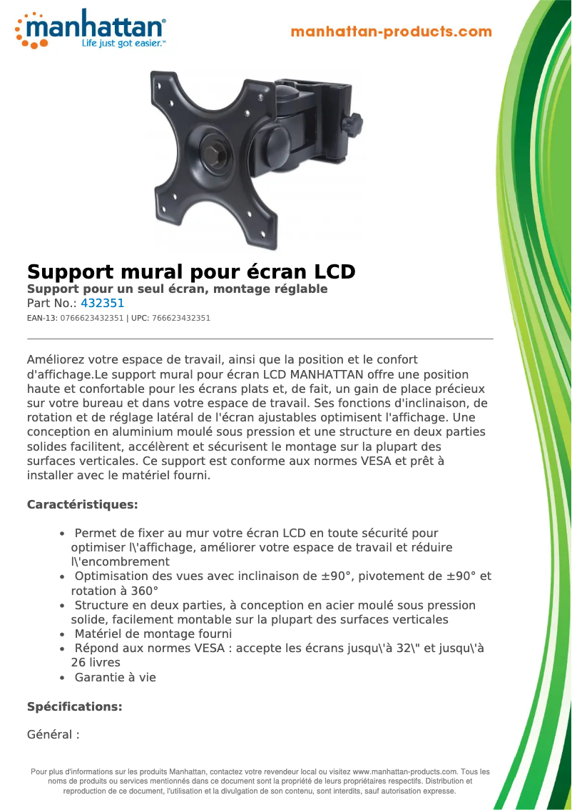 Image de la première page du manuel de l'appareil 432351