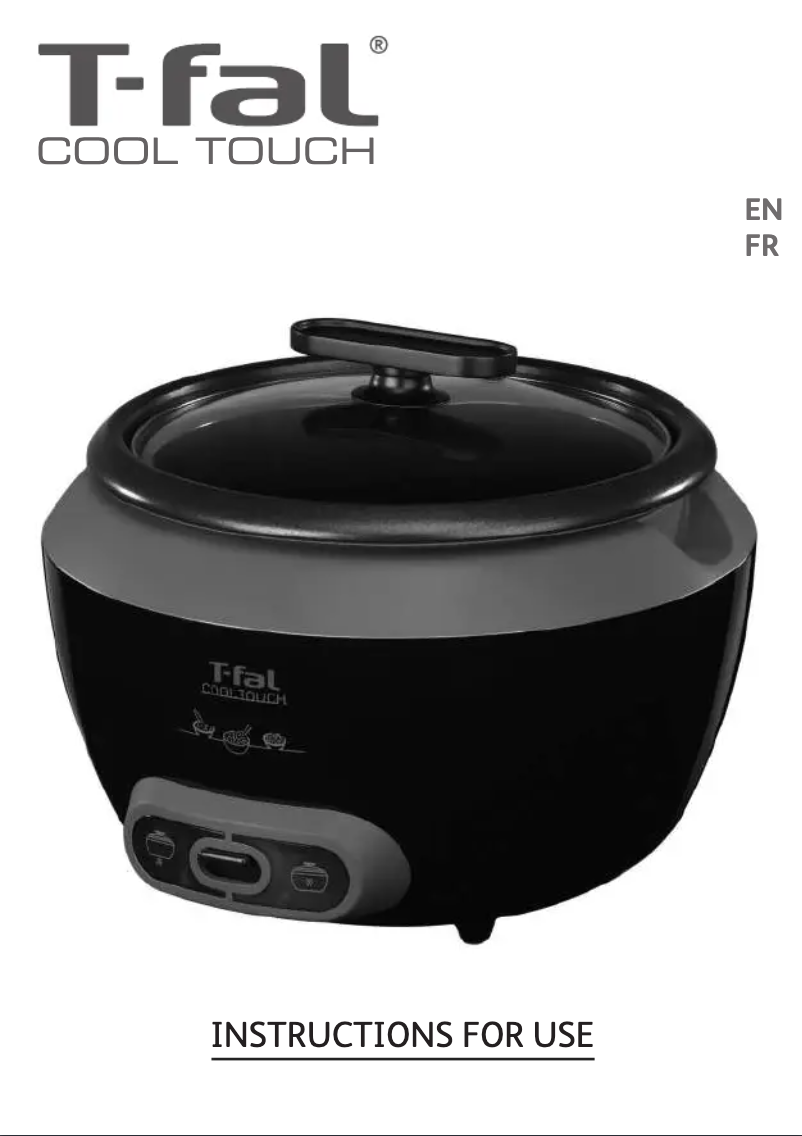 Page 1 de la notice Manuel utilisateur Tefal Cool Touch RK1558