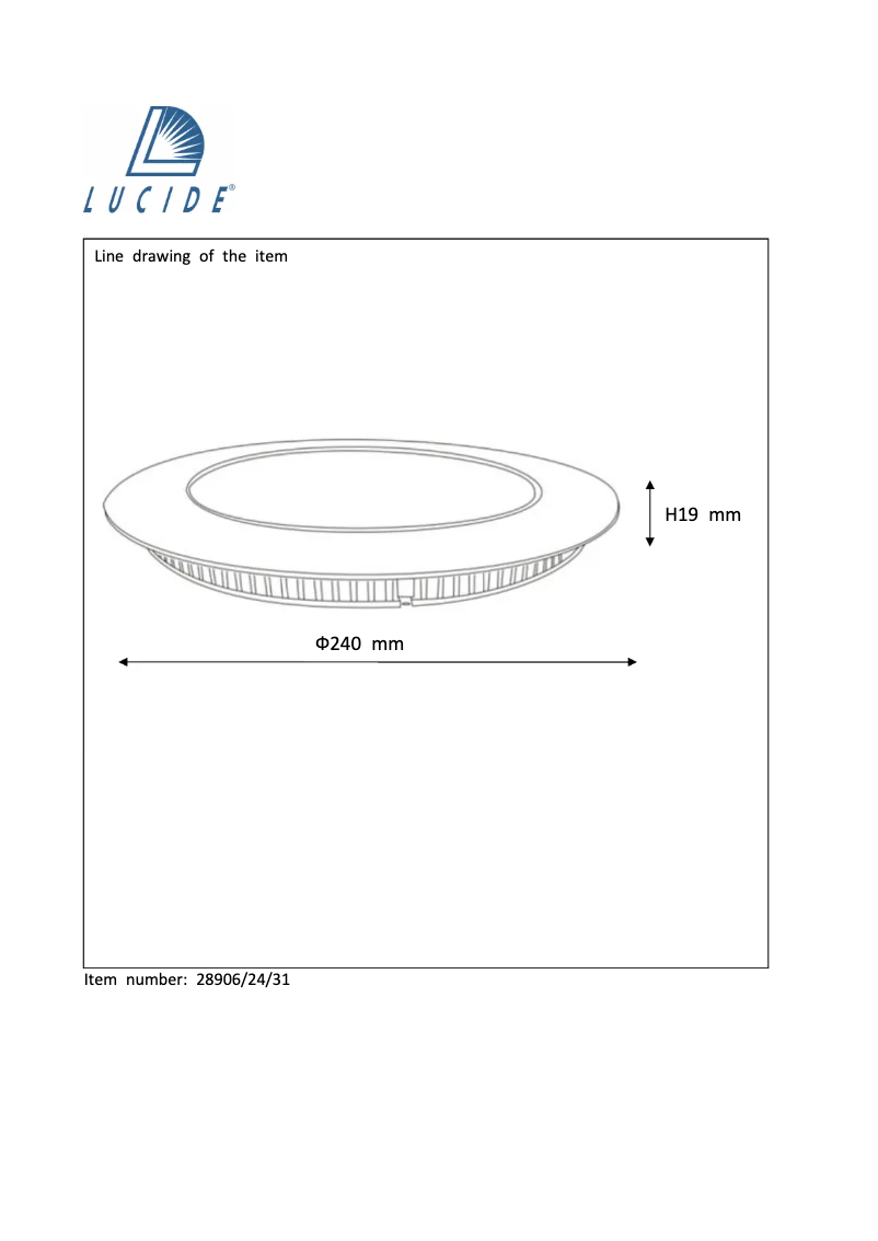 Image de la première page du manuel de l'appareil Brice 28906/24/31
