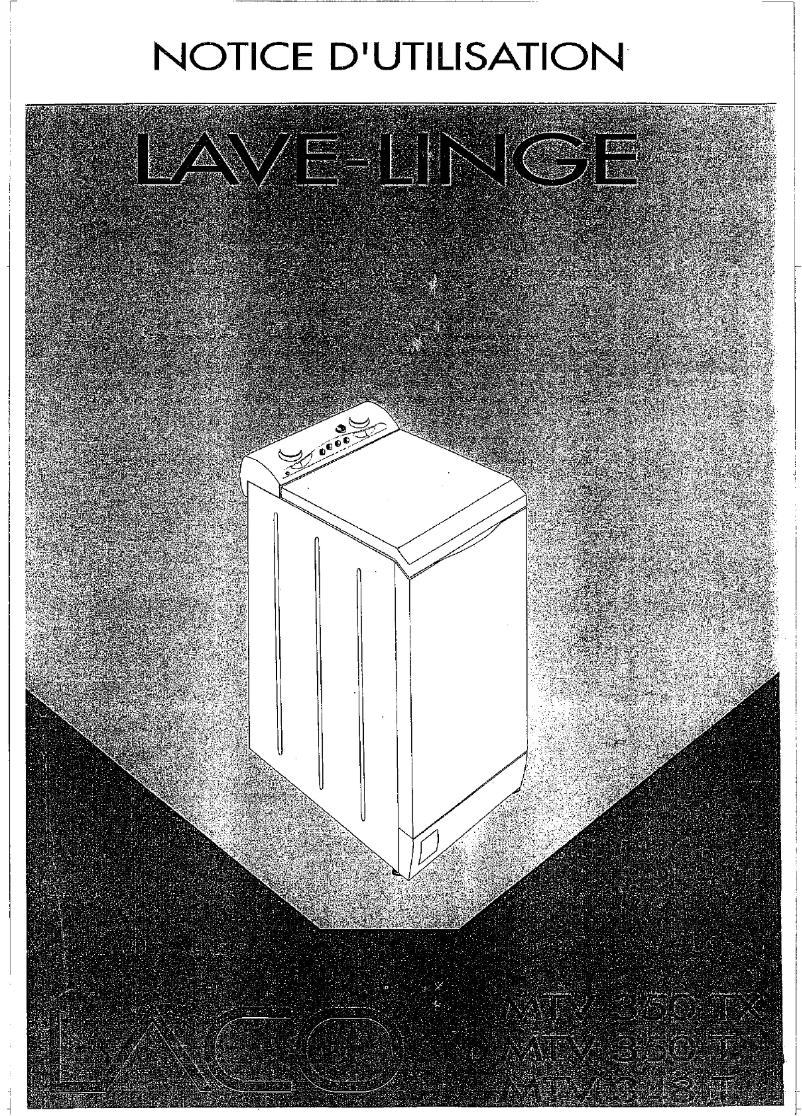 Page 1 de la notice Manuel utilisateur Laco MTV 350 T