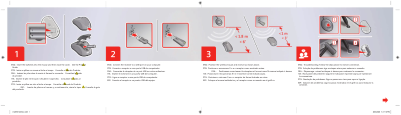 Page n°1 - Manuel utilisateur Microsoft Wireless Optical Mouse 2000