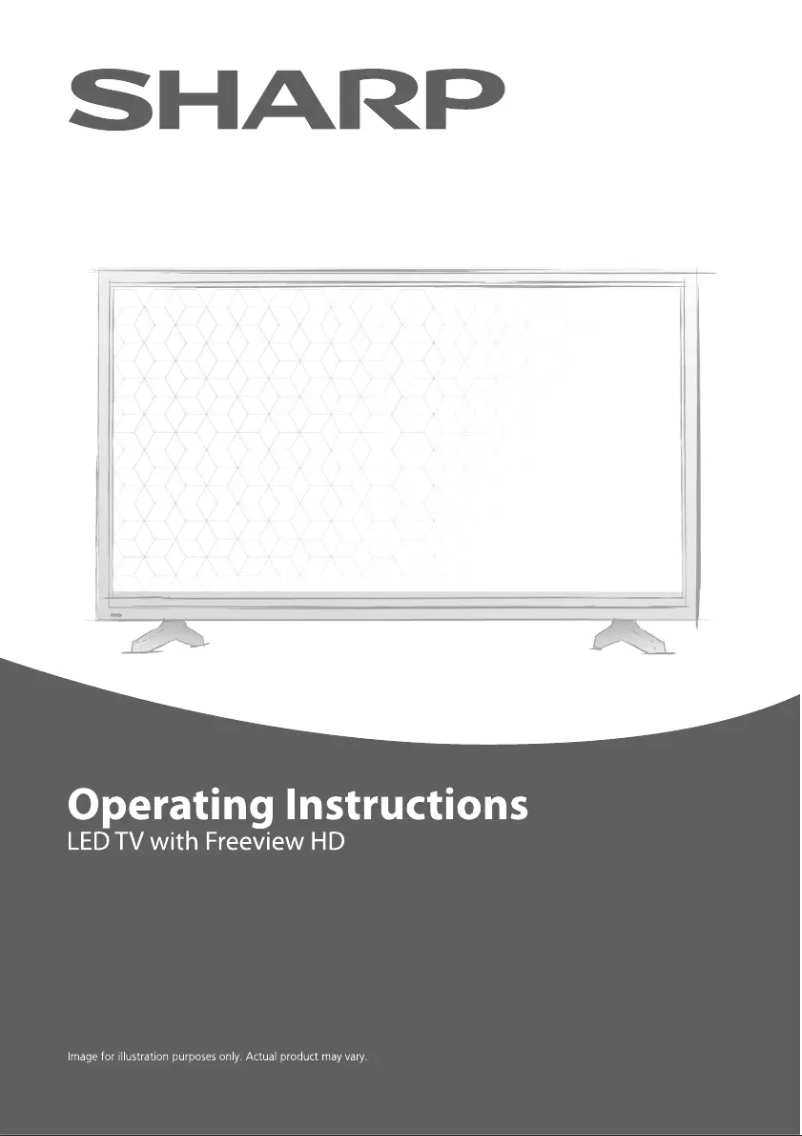 Page n°1 - Manuel utilisateur Sharp 32BD2I