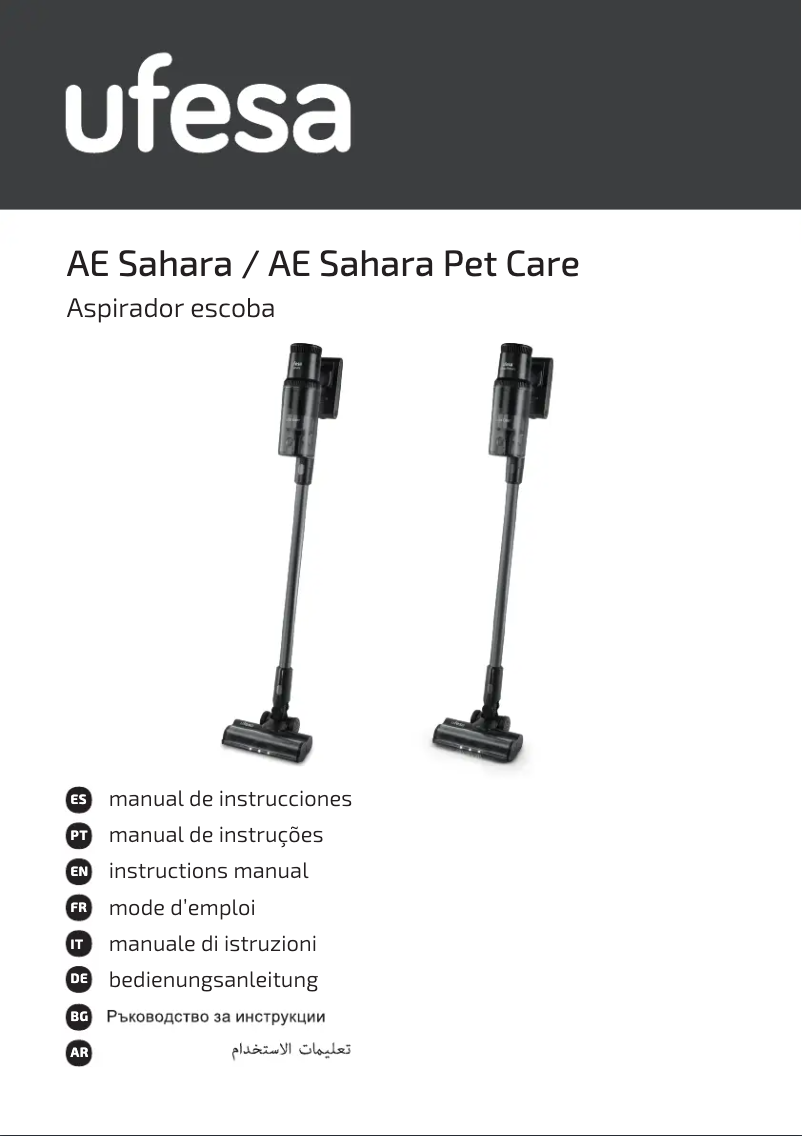 Page n°1 - Manuel utilisateur Ufesa Sahara