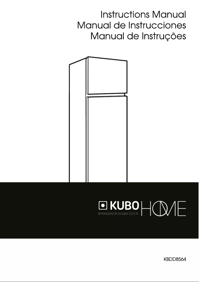 Page 1 de la notice Manuel utilisateur Kubo KBDD8564