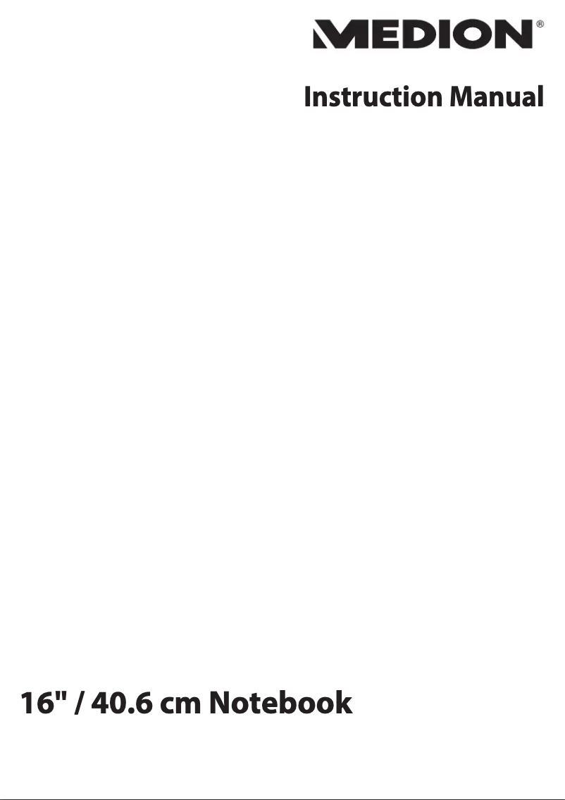 Página 1 del manual Manual de usuario Medion ERAZER Major X20 (MD 62537)