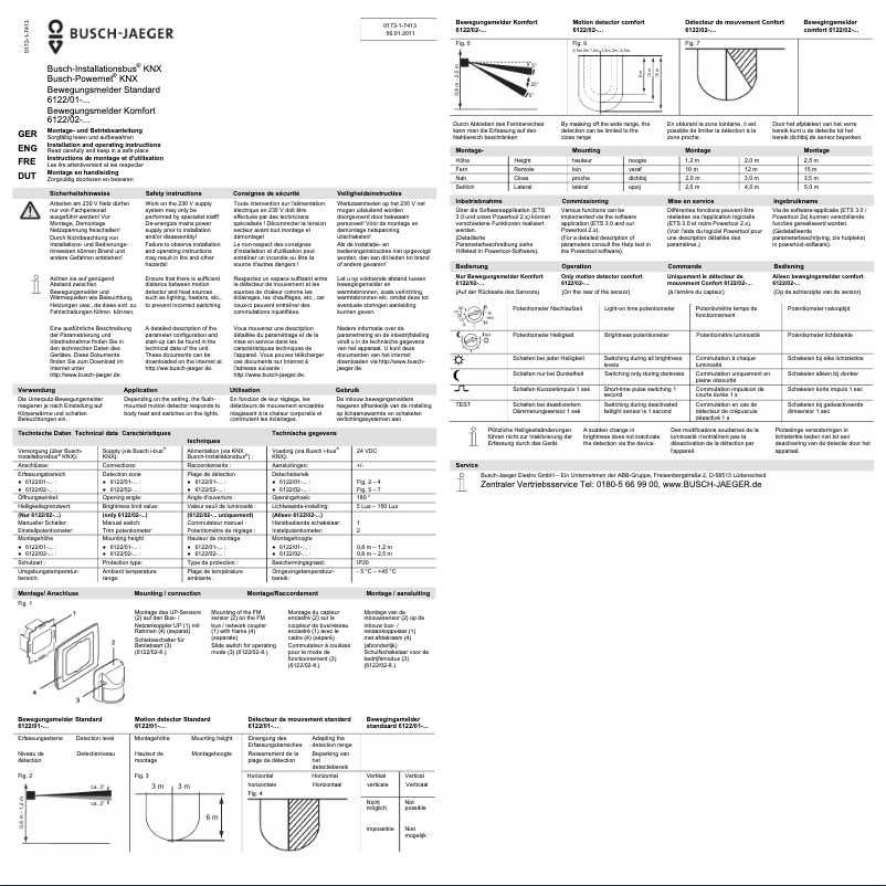Image de la première page du manuel de l'appareil 6122