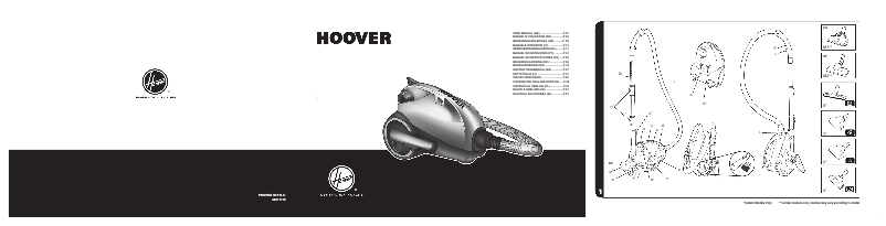 Page 1 de la notice Manuel utilisateur Hoover FV70_FV50011