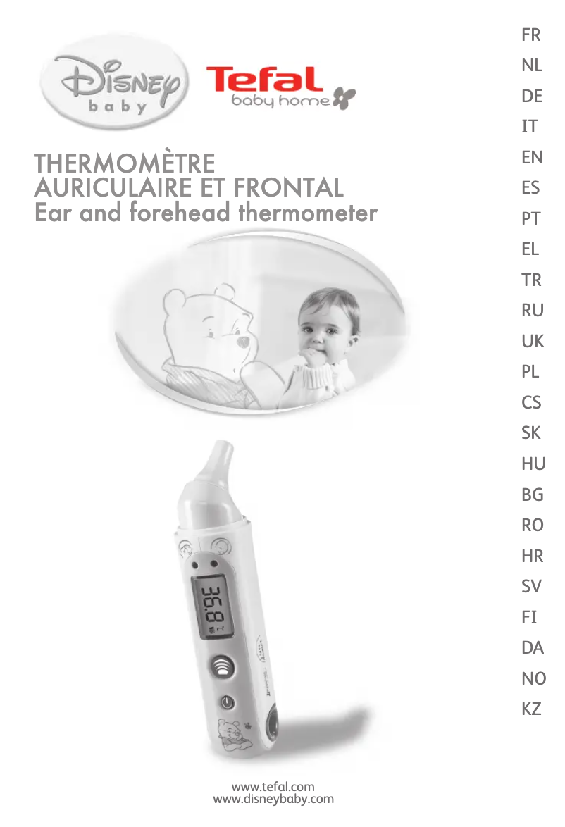 Page n°1 - Manuel utilisateur Tefal Disney TD1400