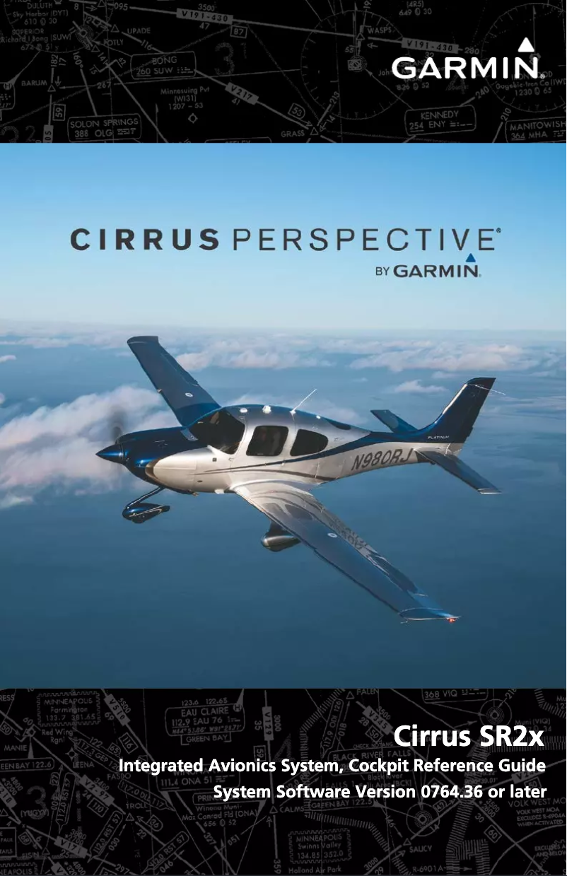 Image de la première page du manuel de l'appareil Cirrus Perspective SR20
