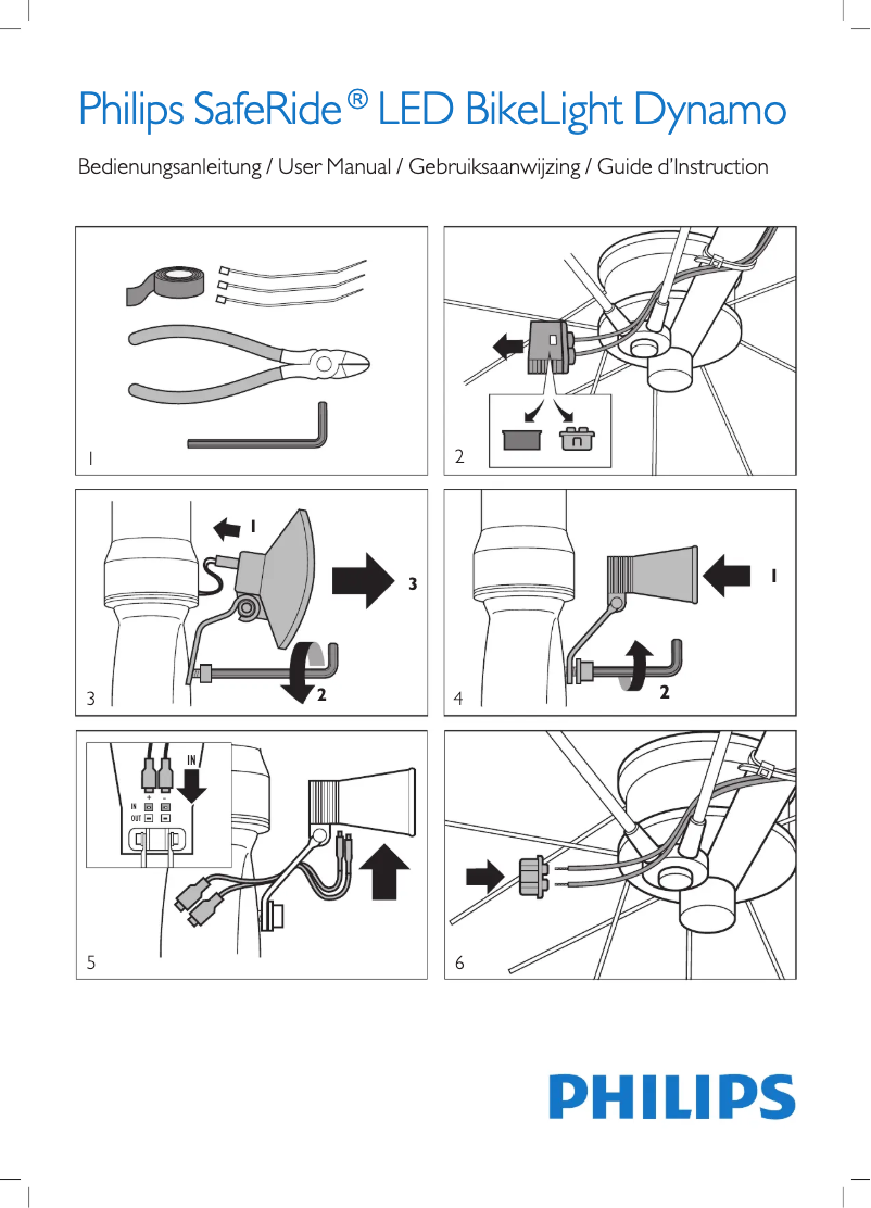Página 1 del manual Manual de usuario Philips SafeRide 40