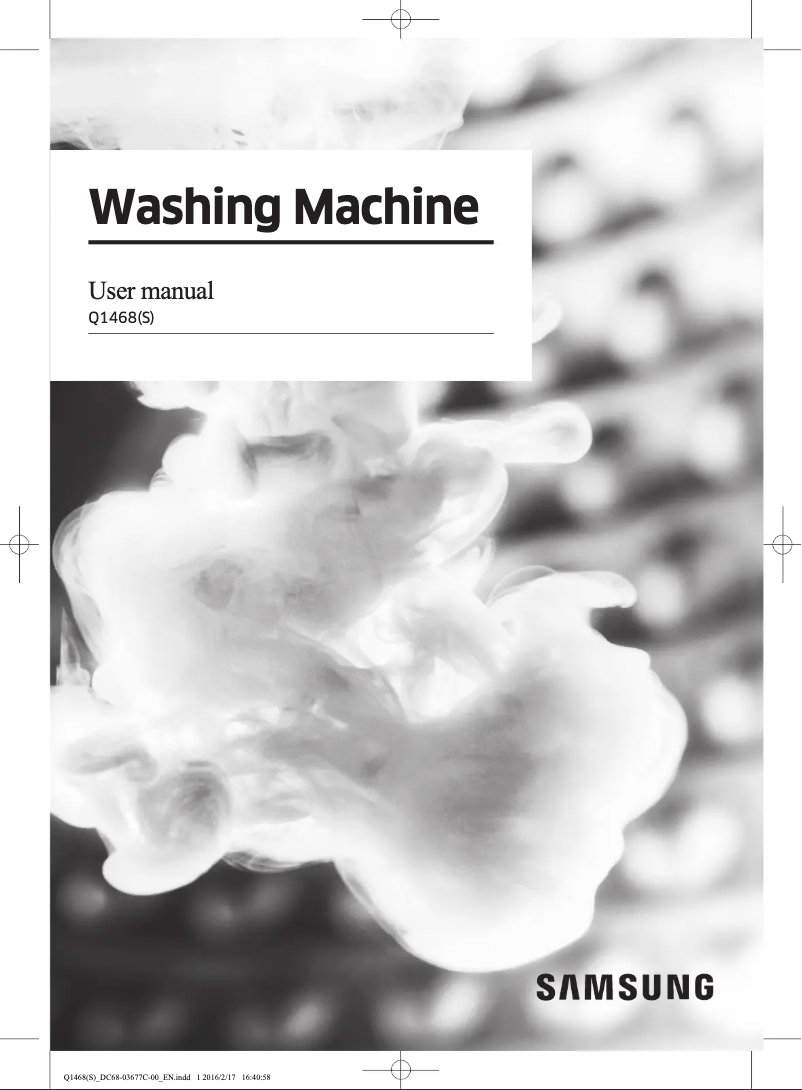 Page n°1 - Manuel utilisateur Samsung Q1468SUU