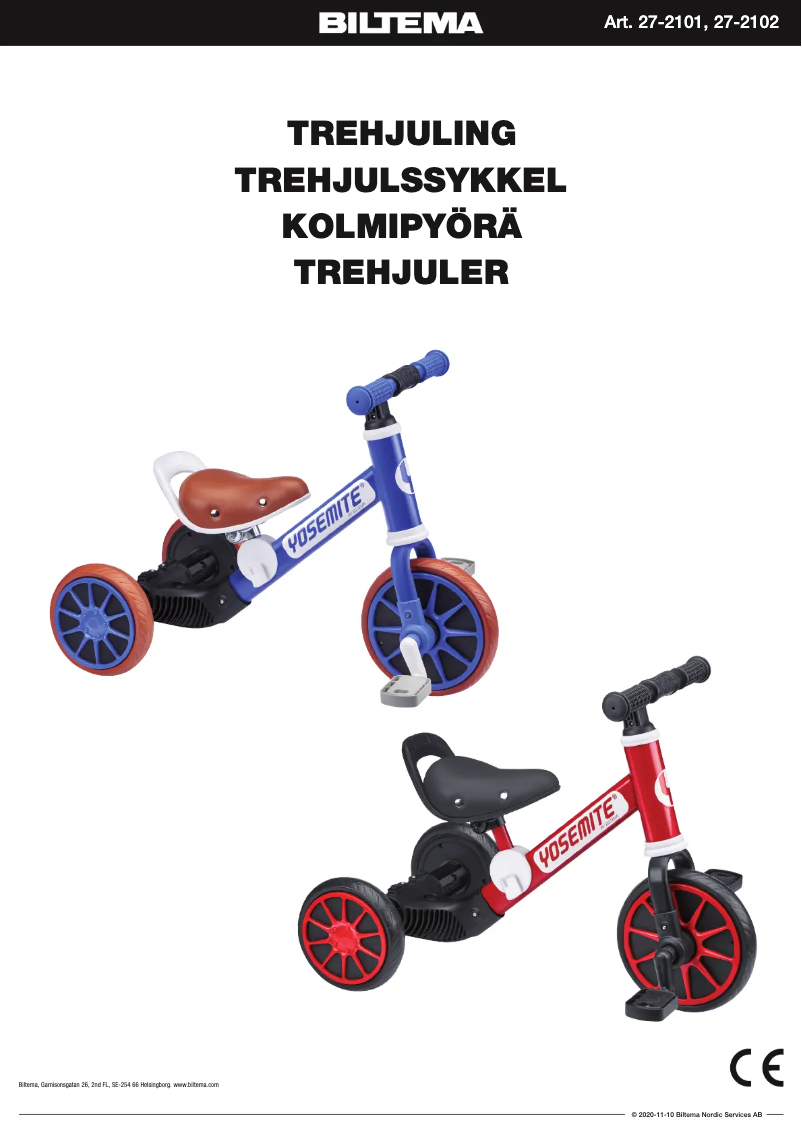 Imagen de la primera página del manual del dispositivo 27-2102