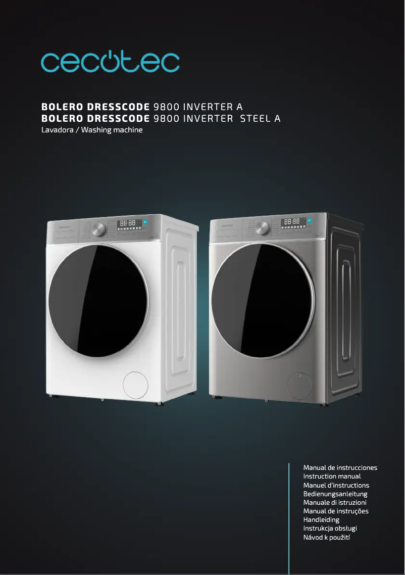 Page 1 of the manual User Manual Cecotec Bolero DressCode 9800 Inverter A