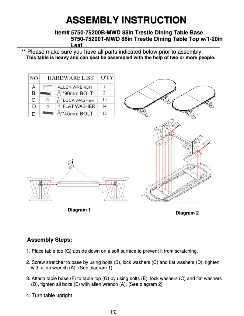 Página 1 del manual Manual de usuario Hooker 5750-75200B-MWD