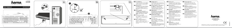 Page n°1 - Manuel utilisateur Hama K210