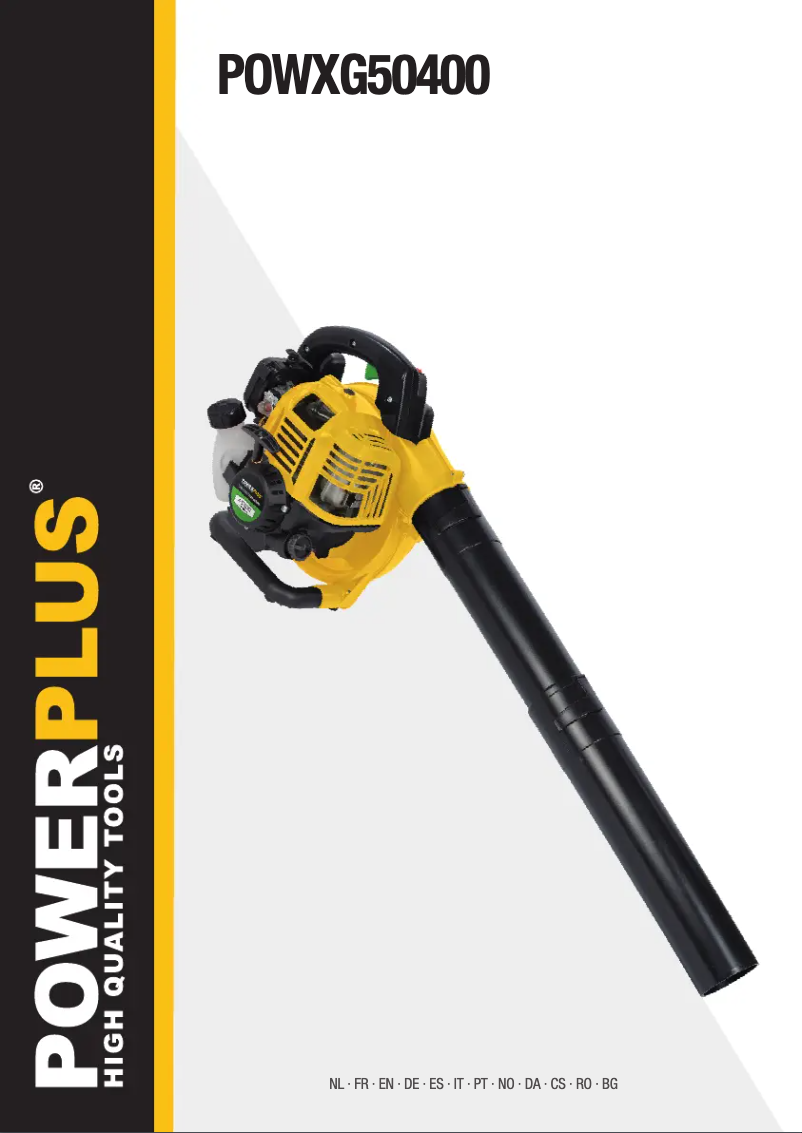 Page 1 de la notice Manuel utilisateur PowerPlus POWXG50400