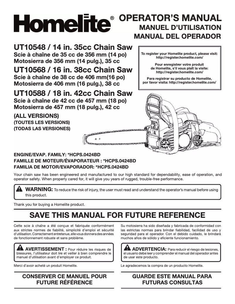 Image de la première page du manuel de l'appareil UT10680