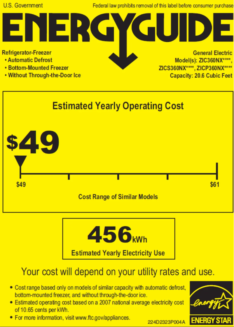 Image de la première page du manuel de l'appareil ZICS360NXRH