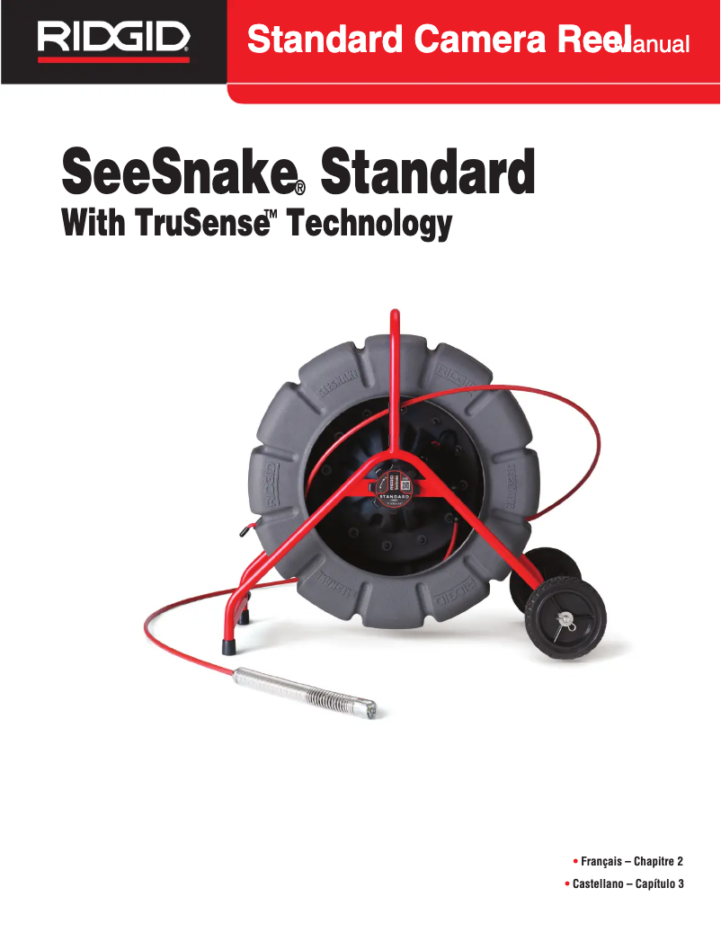 Page n°1 - Manuel utilisateur Ridgid SeeSnake Standard