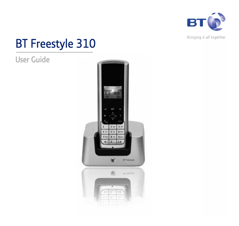 Page n°1 - Manuel utilisateur British Telecom Freestyle 310 Twin