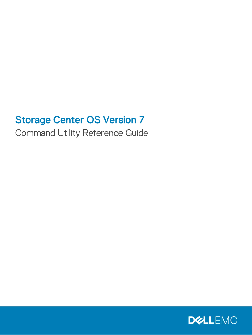 Page 1 de la notice Manuel utilisateur Dell SCv3020