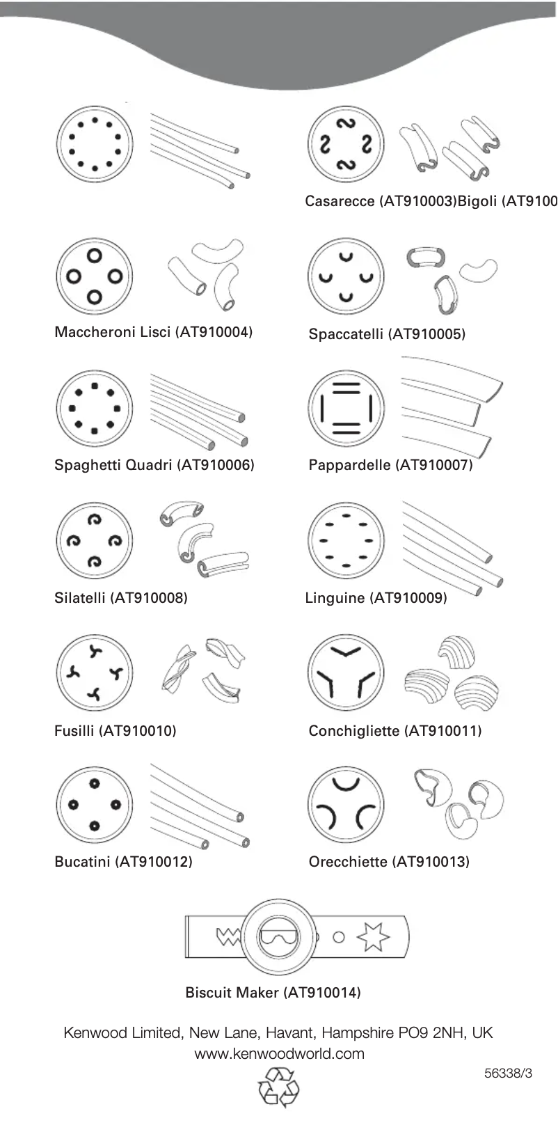 Page n°1 - Manuel utilisateur Kenwood AT910007