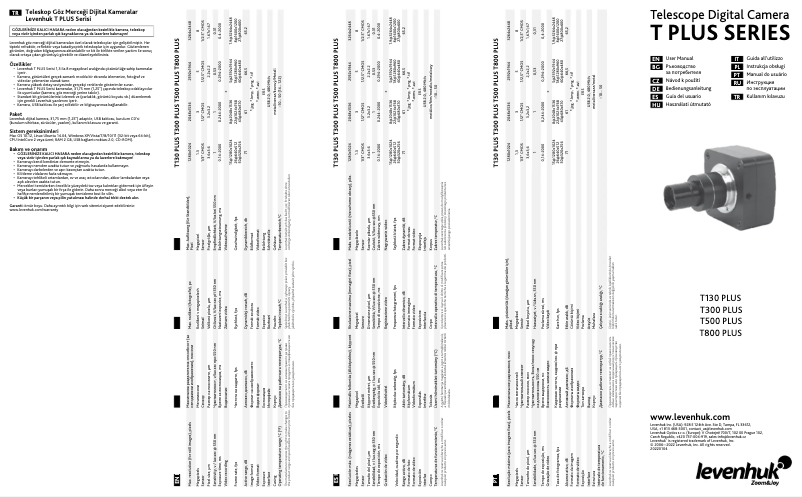 Image de la première page du manuel de l'appareil T300 Plus