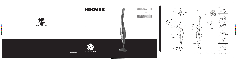 Page n°1 - Manuel utilisateur Hoover Diva TUTTO IN 1