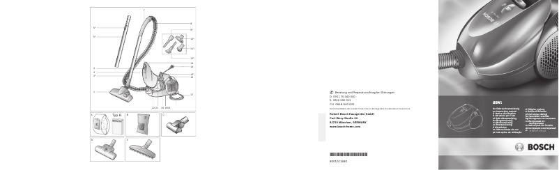 Page 1 de la notice Manuel utilisateur Bosch BSNC100