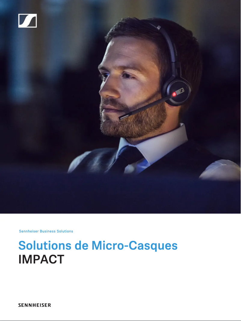 Page 1 de la notice Brochure Sennheiser SDW 5016