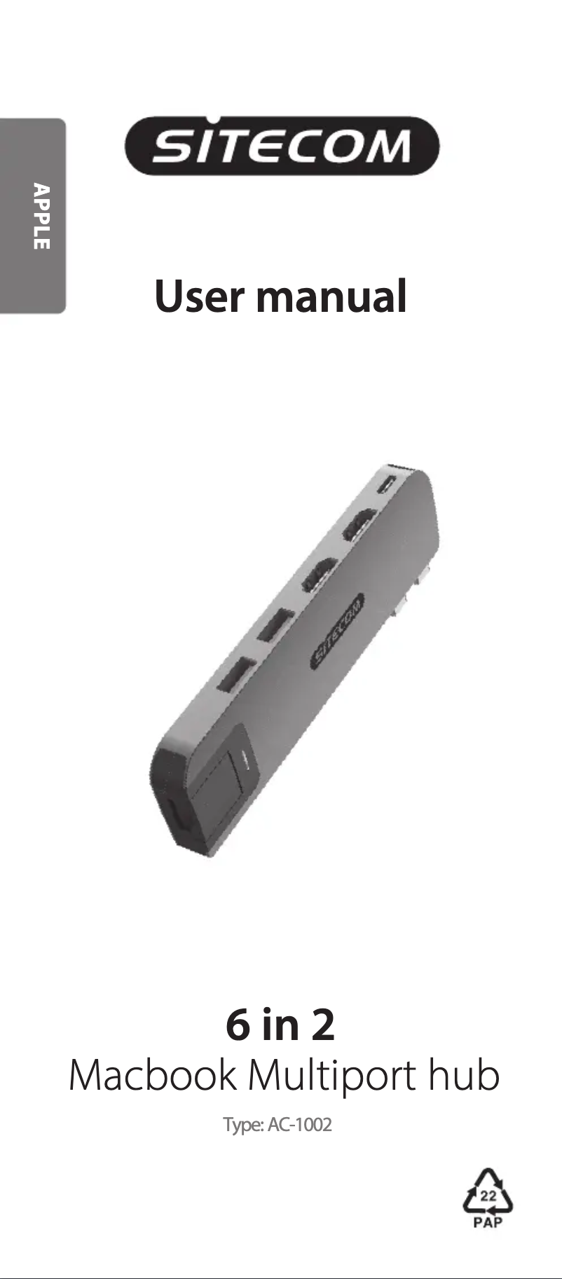 Page n°1 - Manuel utilisateur Sitecom AC-1002