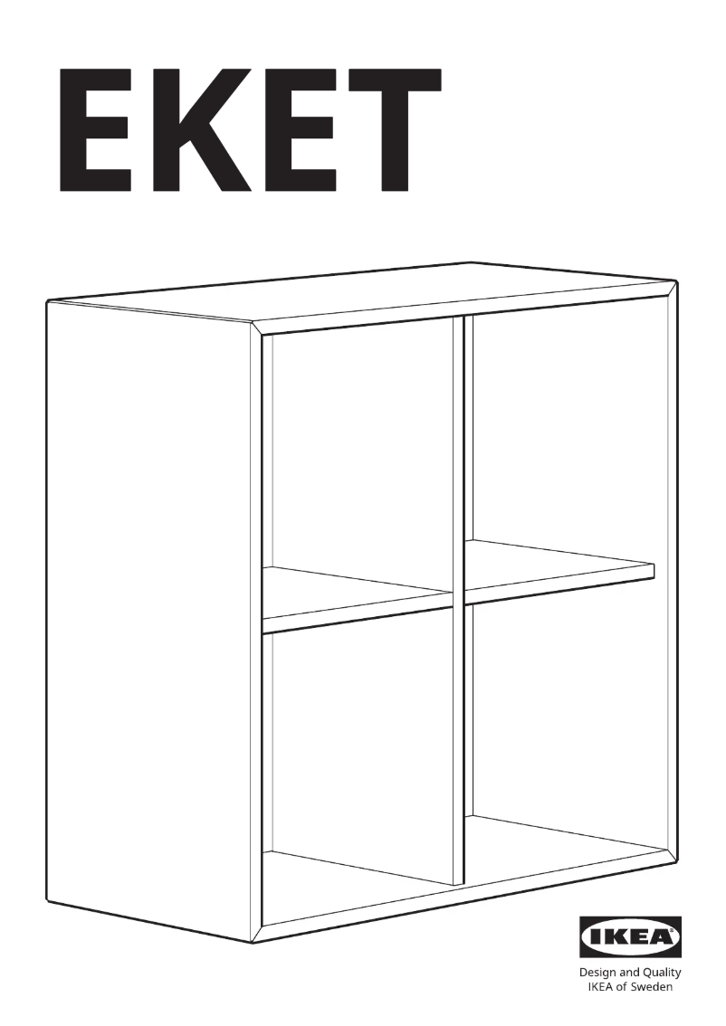 Página 1 del manual Manual de usuario Ikea EKET 003.345.36