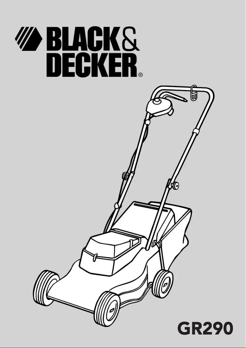 Page n°1 - Manuel utilisateur Black & Decker GR270