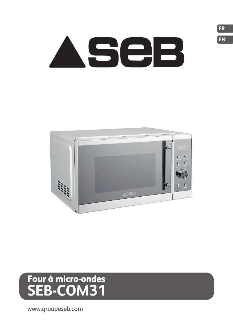Page 1 de la notice Manuel utilisateur SEB COM31